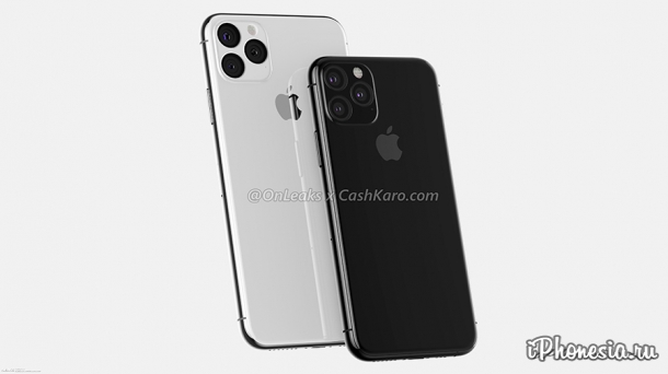 Рендеры iPhone XI и iPhone XI Max